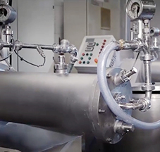 Grinding glass beads from Germany